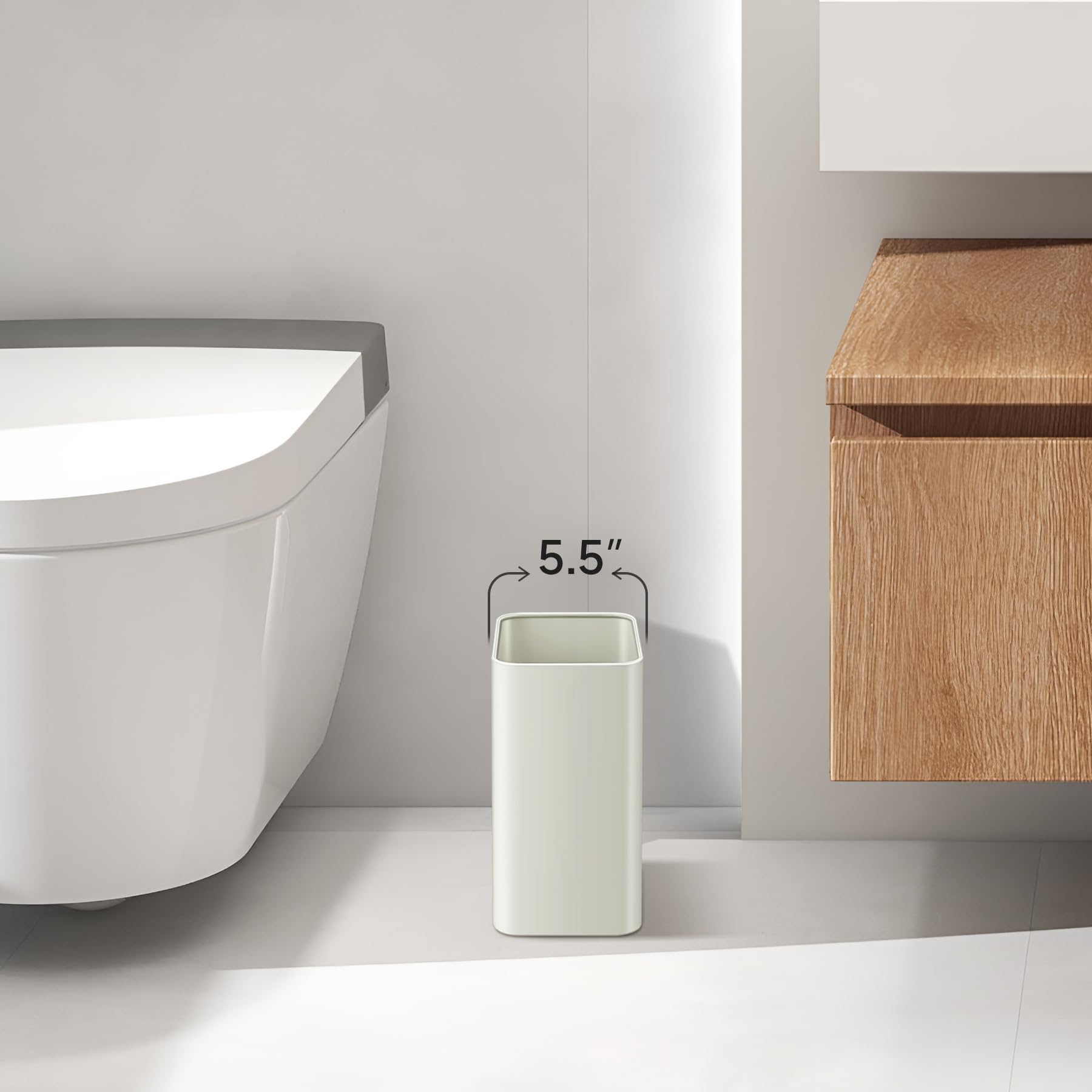 Small Bathroom Trash Can