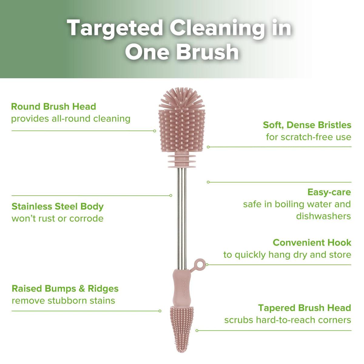 Silicone Baby Bottle Brush
