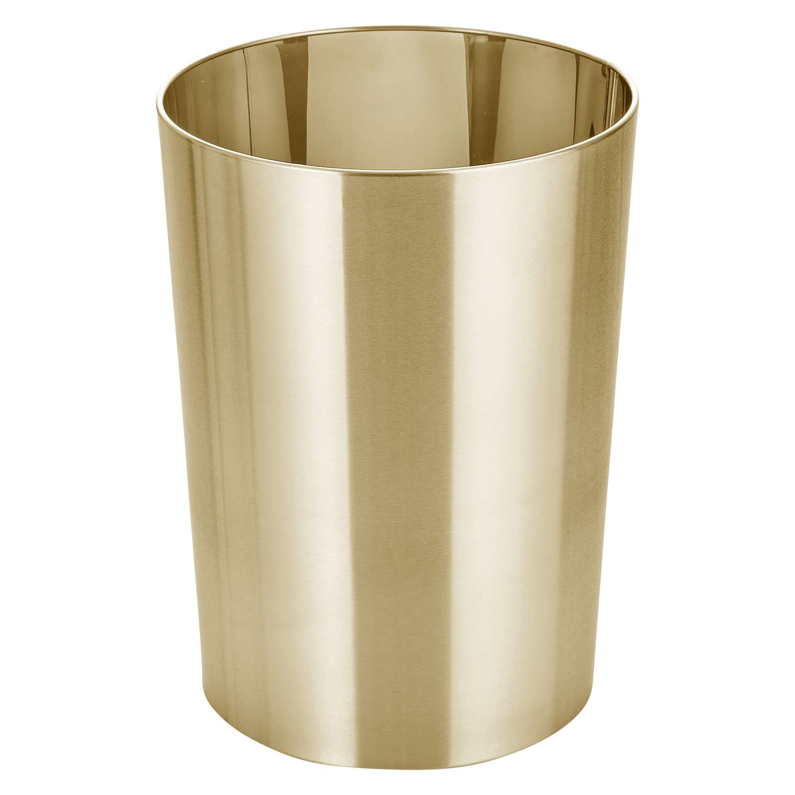 Stainless Steel Round Metal Trash Can