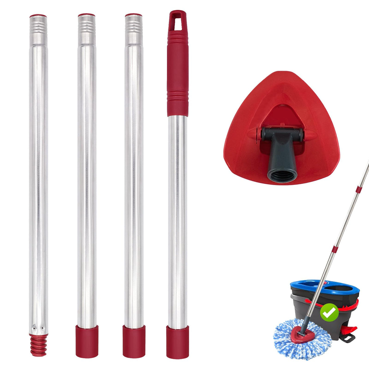 Mop Handle for Ocedar (5 Count)