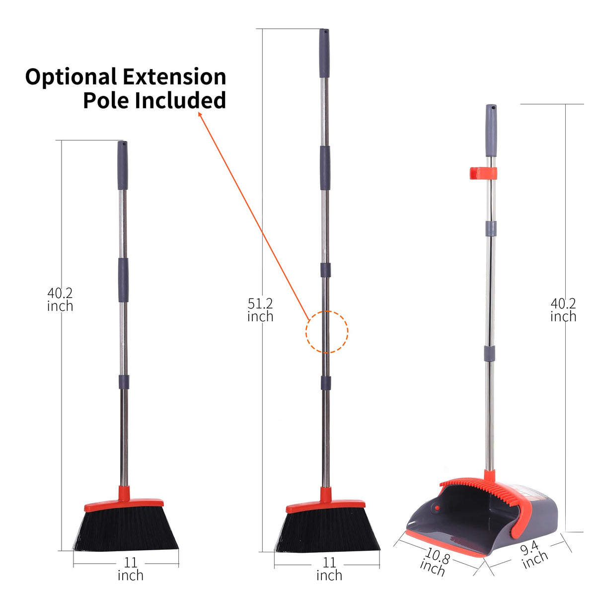 Broom and Dustpan Set 52