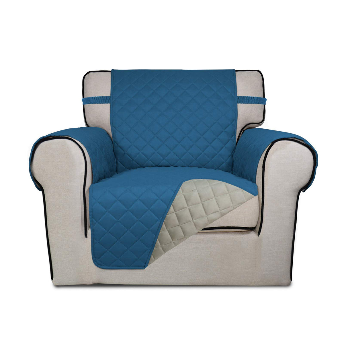 Reversible Quilted Sofa Cover