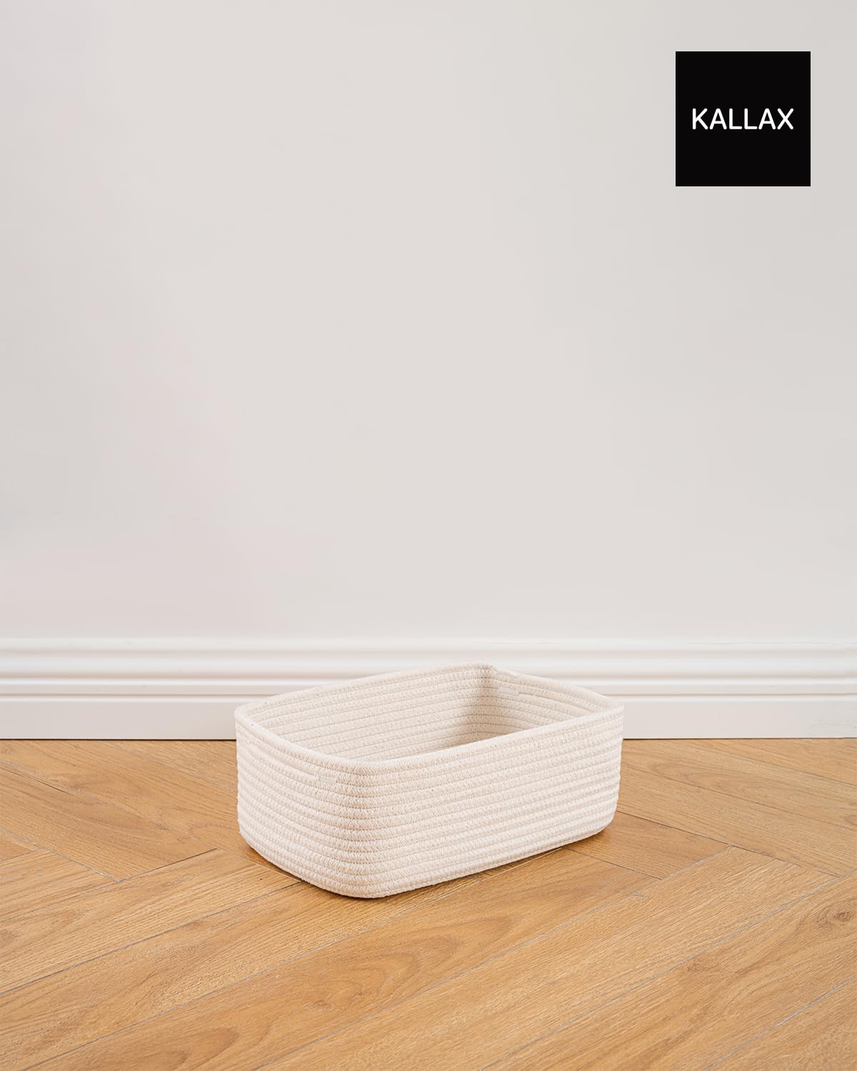 Small Woven Storage Basket for Organizing (3 Count)