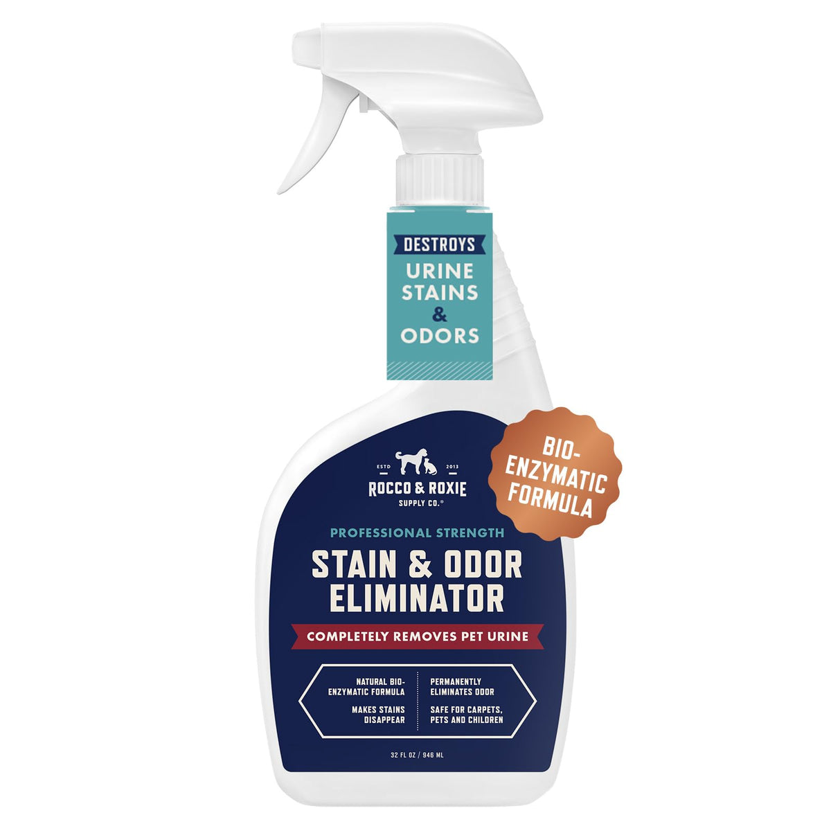 Rocco & Roxie Enzyme Stain & Odor Eliminator (32 Fl Oz)