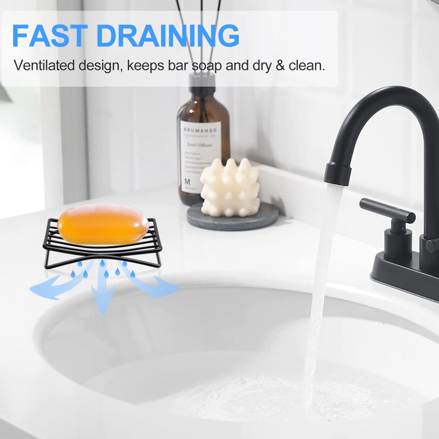 Soap Dish Bar Soap Holder for Shower Bathroom
