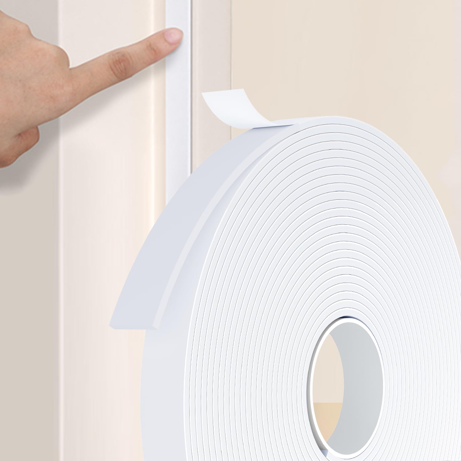 Weather Stripping Door Seal White
