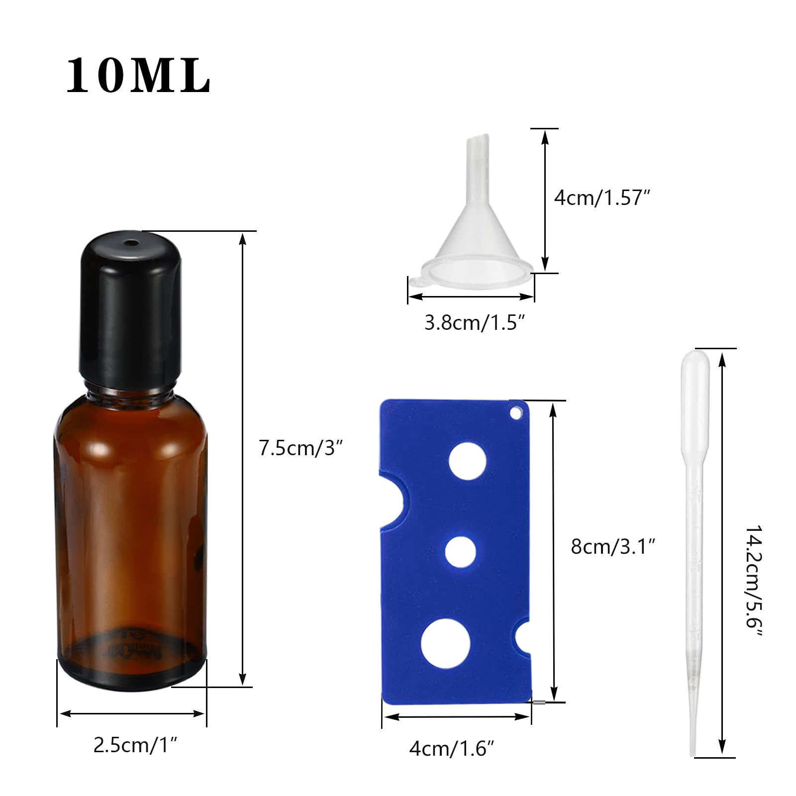 10ML Roller Bottles for Essential Oil