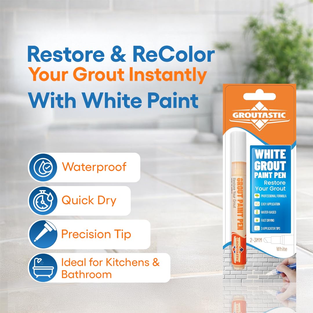 Grout Pen White
