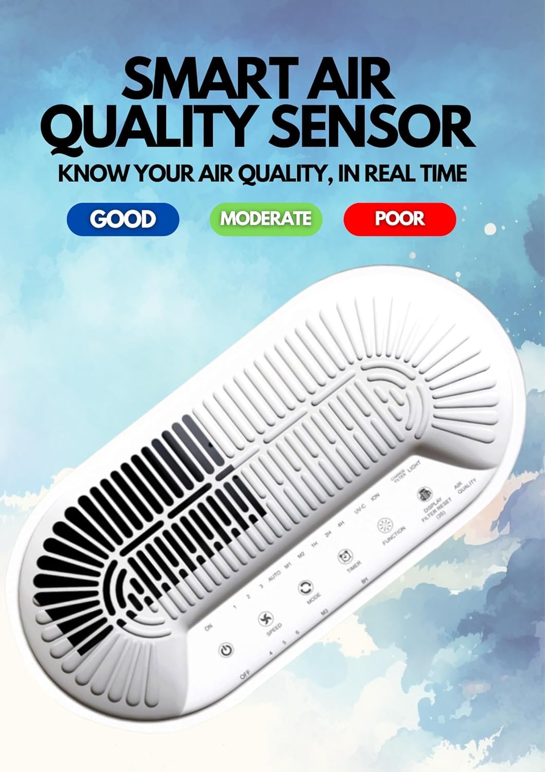 Air Purifier for Large Rooms Up to 2160 Sq Ft