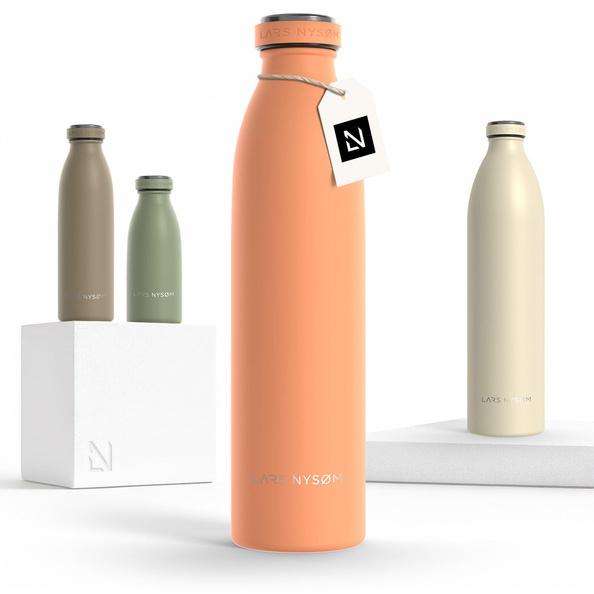 Stainless Steel Insulated Water Bottle 12oz 17oz 25oz 34oz 51oz