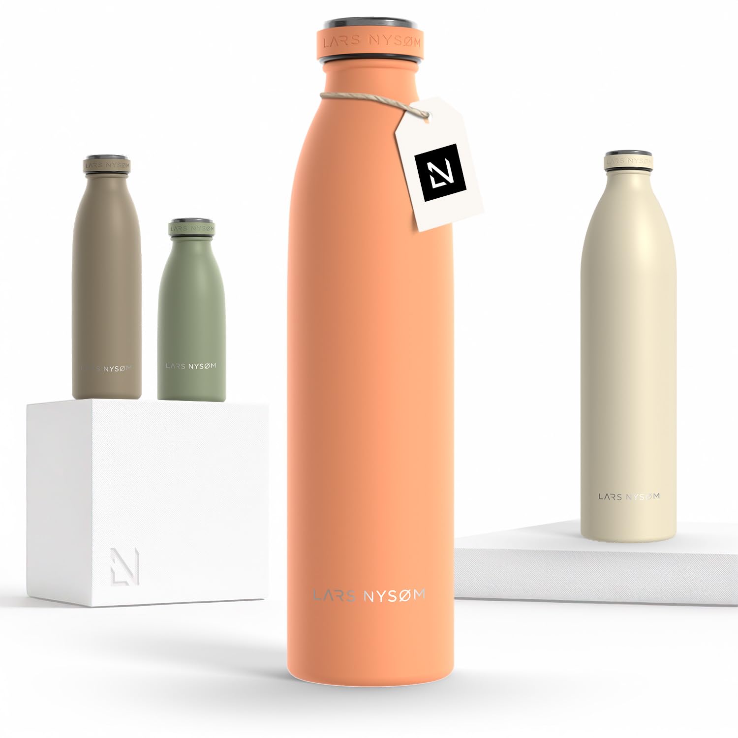Stainless Steel Insulated Water Bottle 12oz 17oz 25oz 34oz 51oz