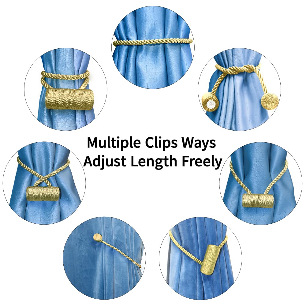 18 Inch Strong Magnetic Curtain Tiebacks