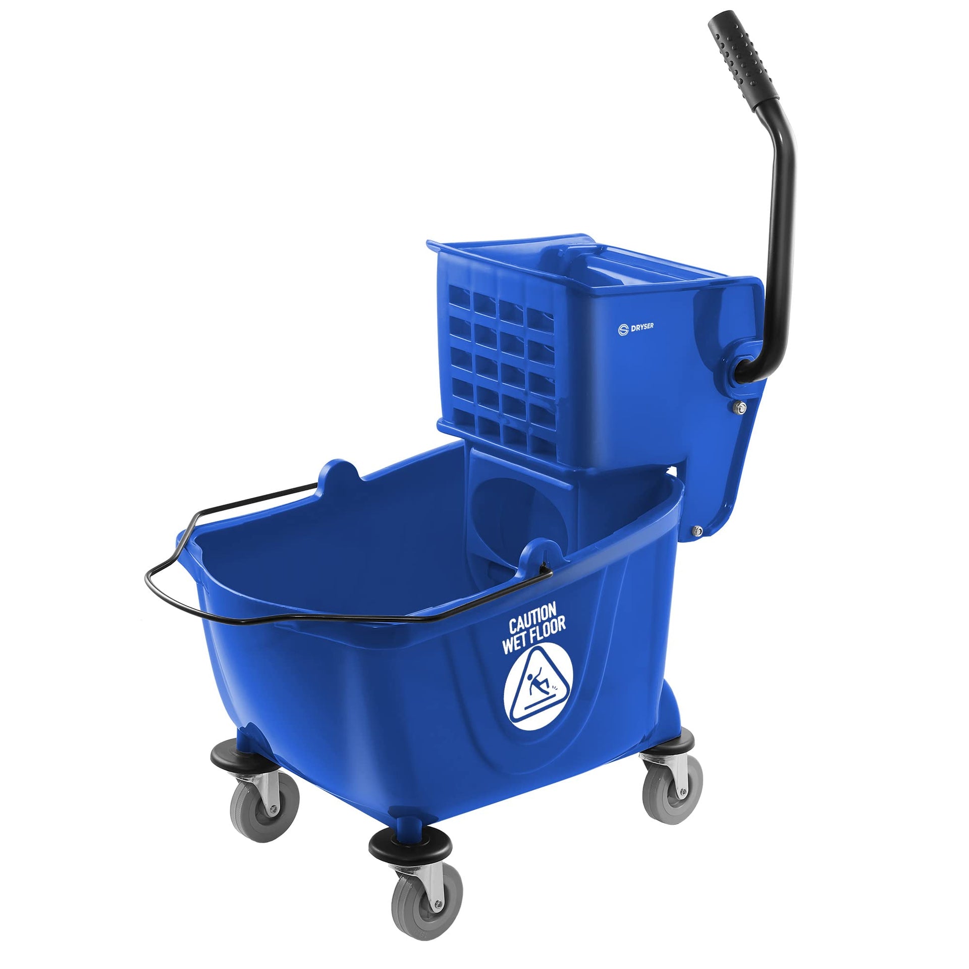 Commercial Mop Bucket with Side Press Wringer