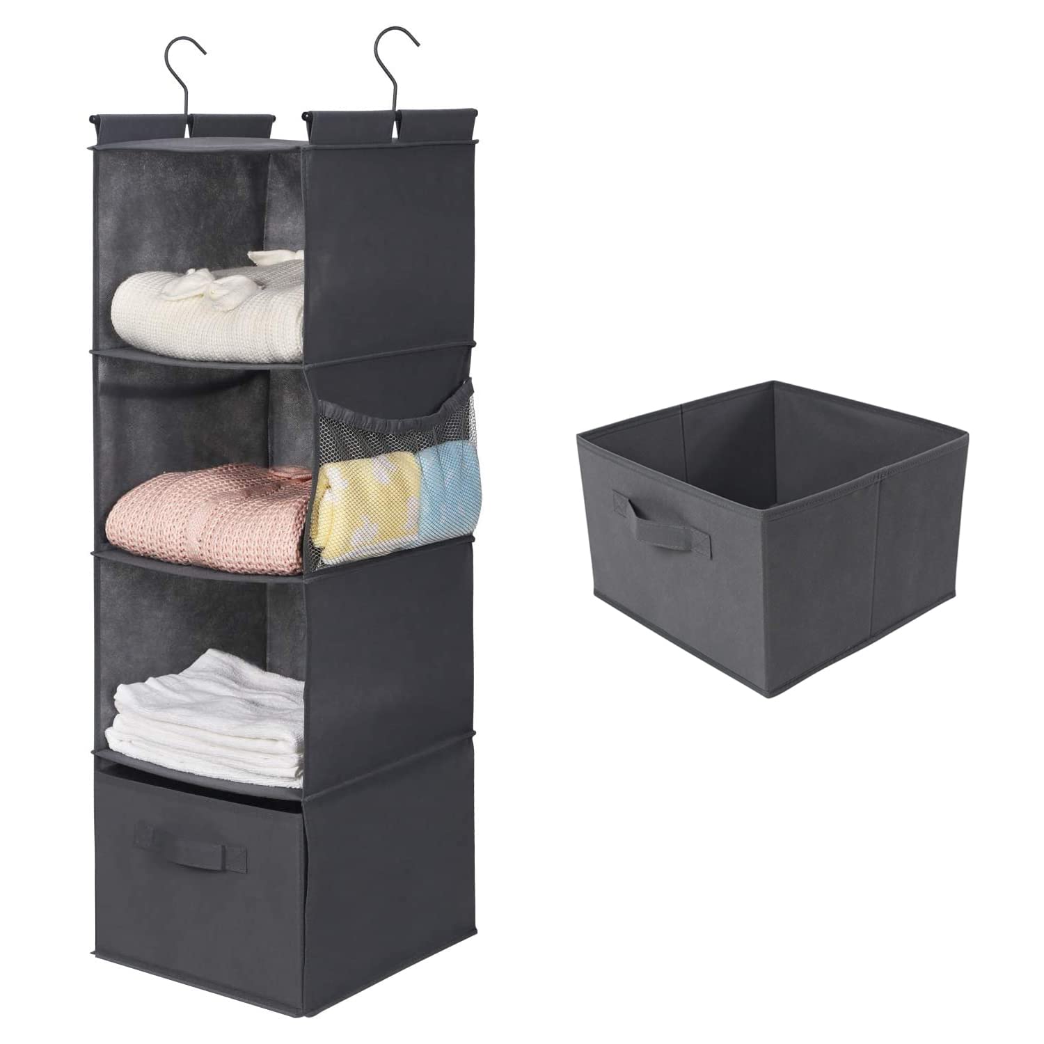 4 Shelf Hanging Closet Organizer