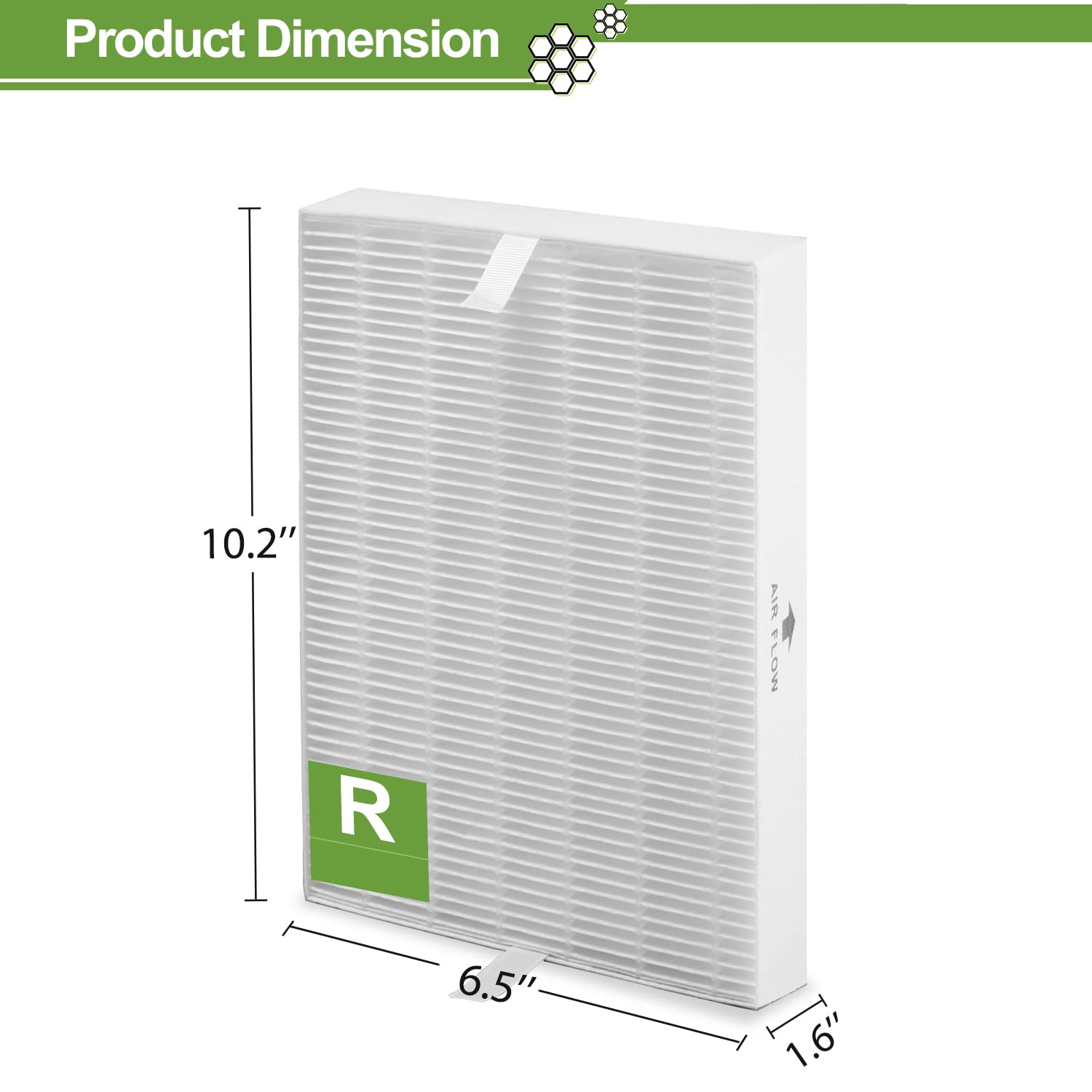HPA300 HEPA Filter Replacement for Honeywell Air Purifier HPA300 Series