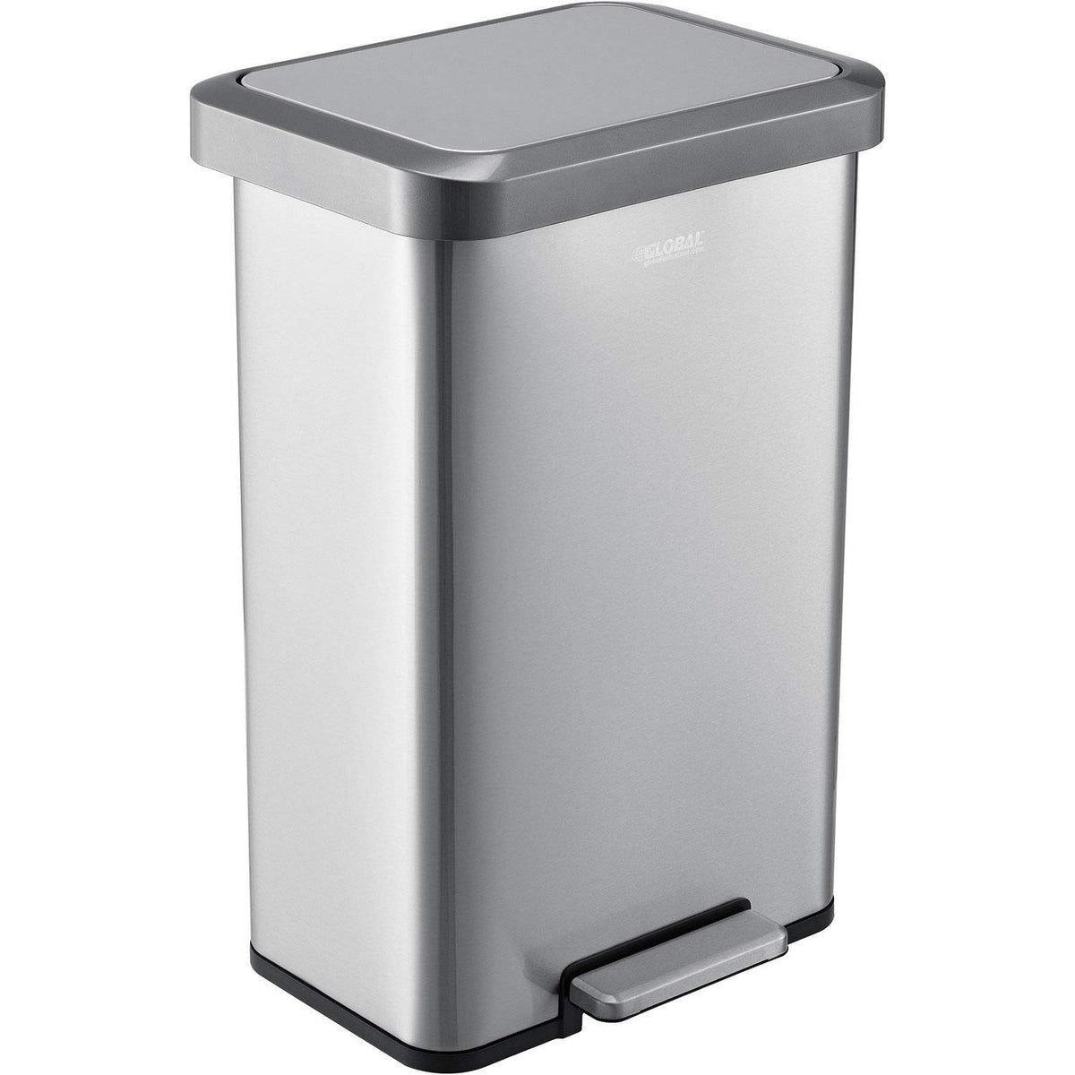 12 Gallon Stainless Steel Trash Can