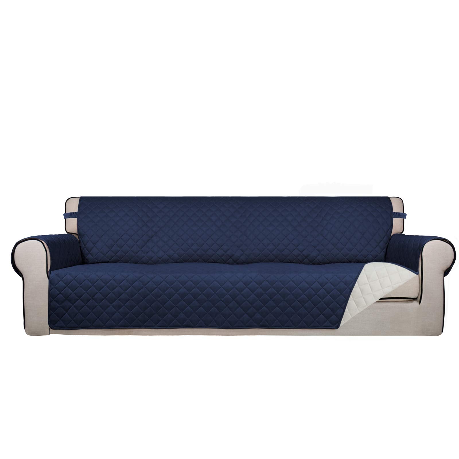 Reversible Quilted Couch Covers for Dogs Sofa Cover 4 Seater 88"