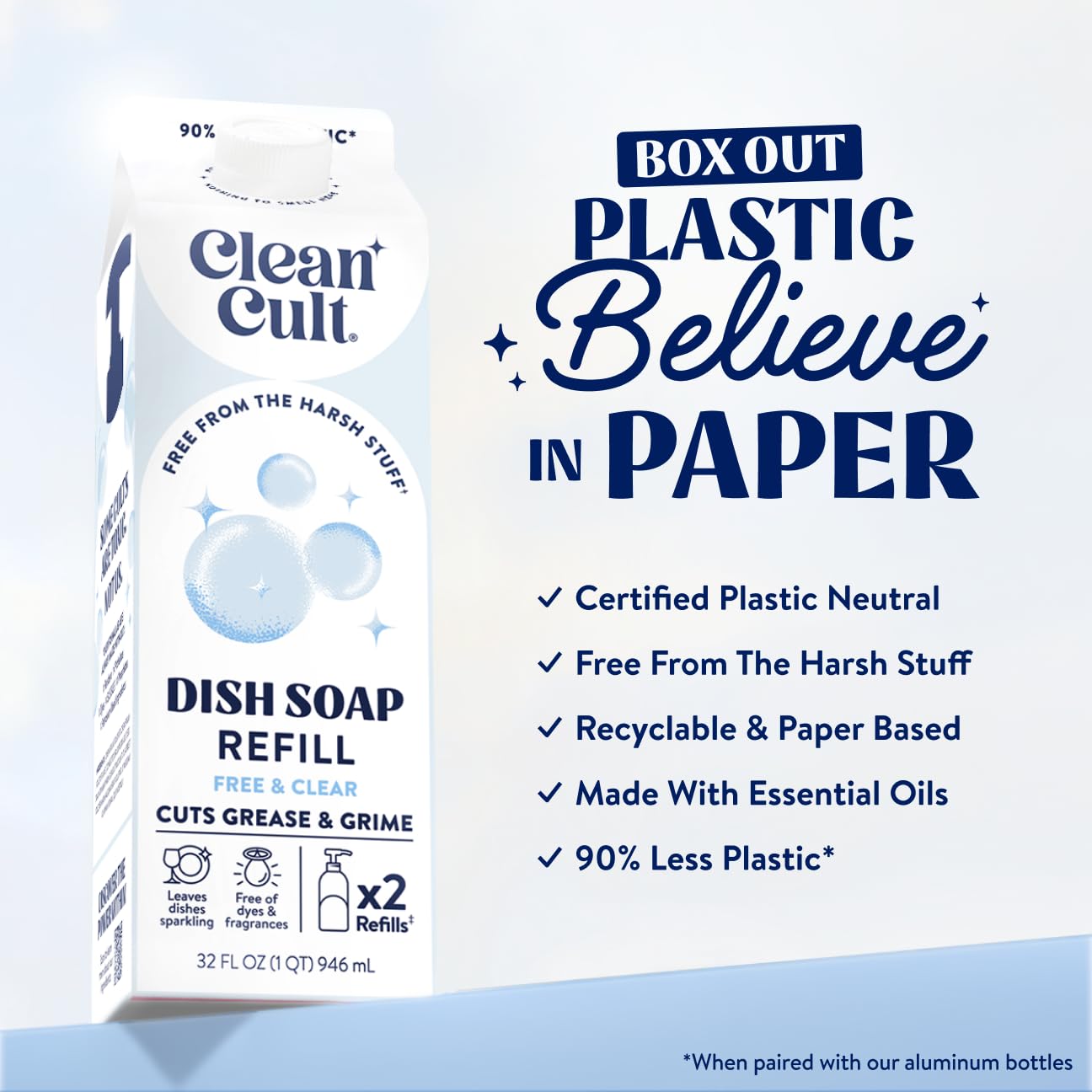 Dish Soap Liquid Refill (32 Fl Oz)