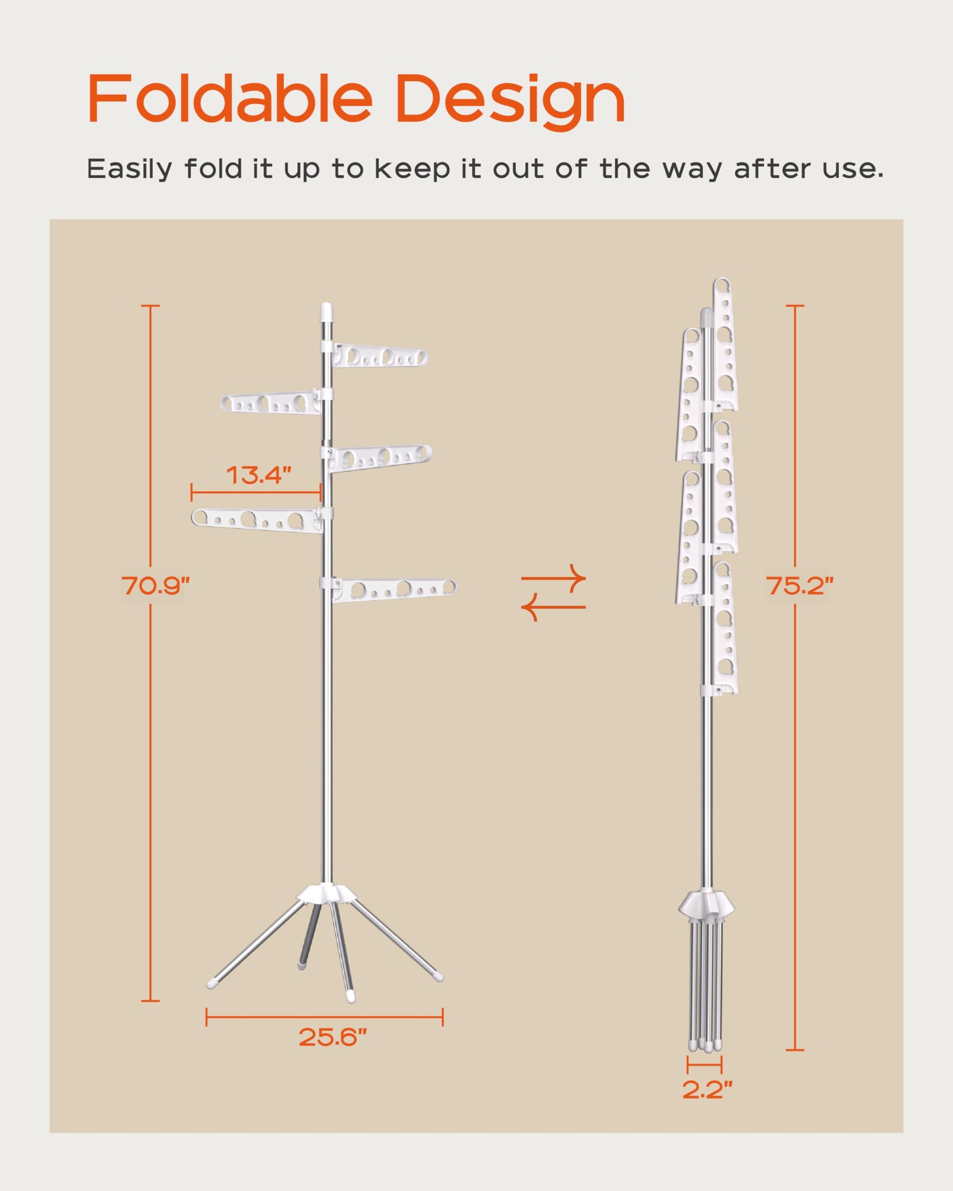 Clothes Drying Rack Foldable