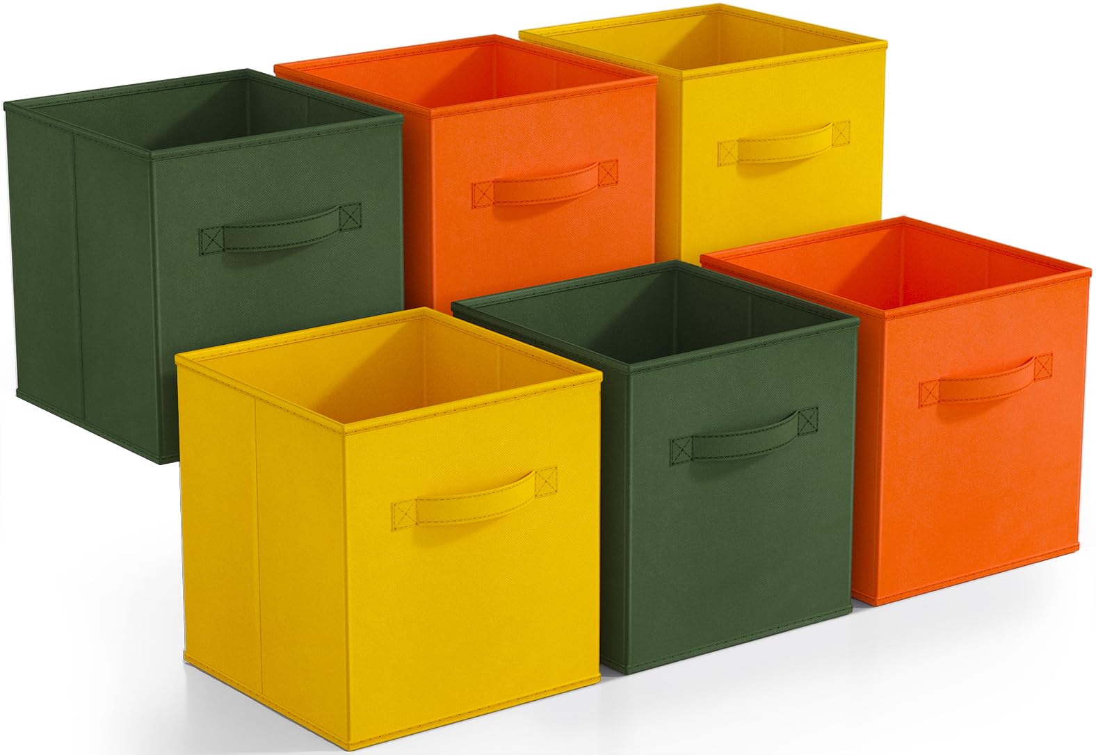 Foldable Storage Cubes (6 Cube Bins)