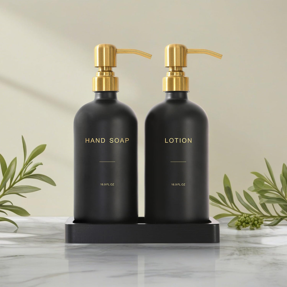 Soap Dispenser Bathroom Set (2 Count)