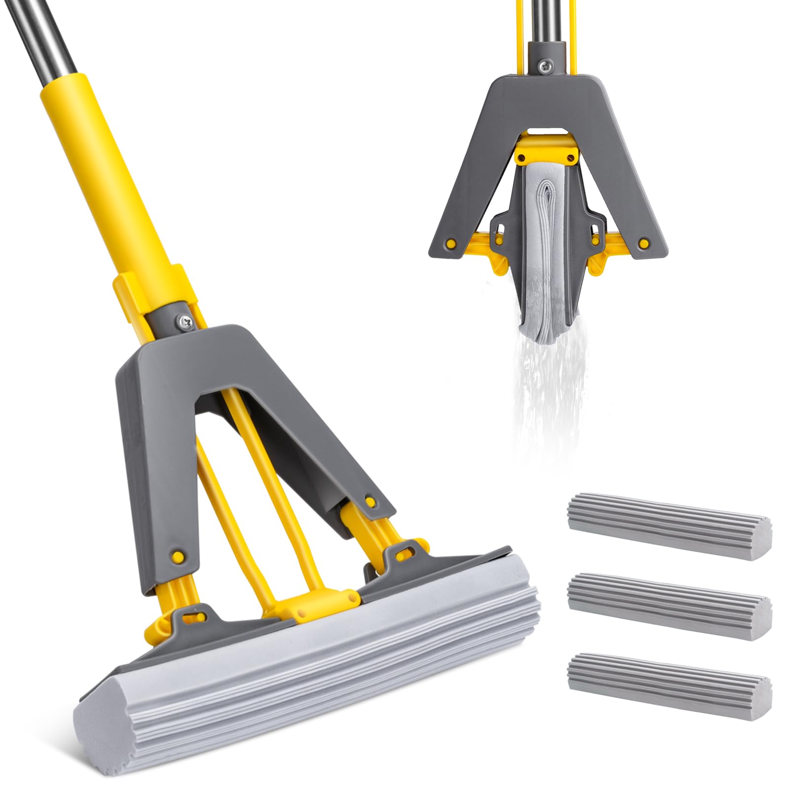 Sponge Mop Masthome Roller Sponge Mop