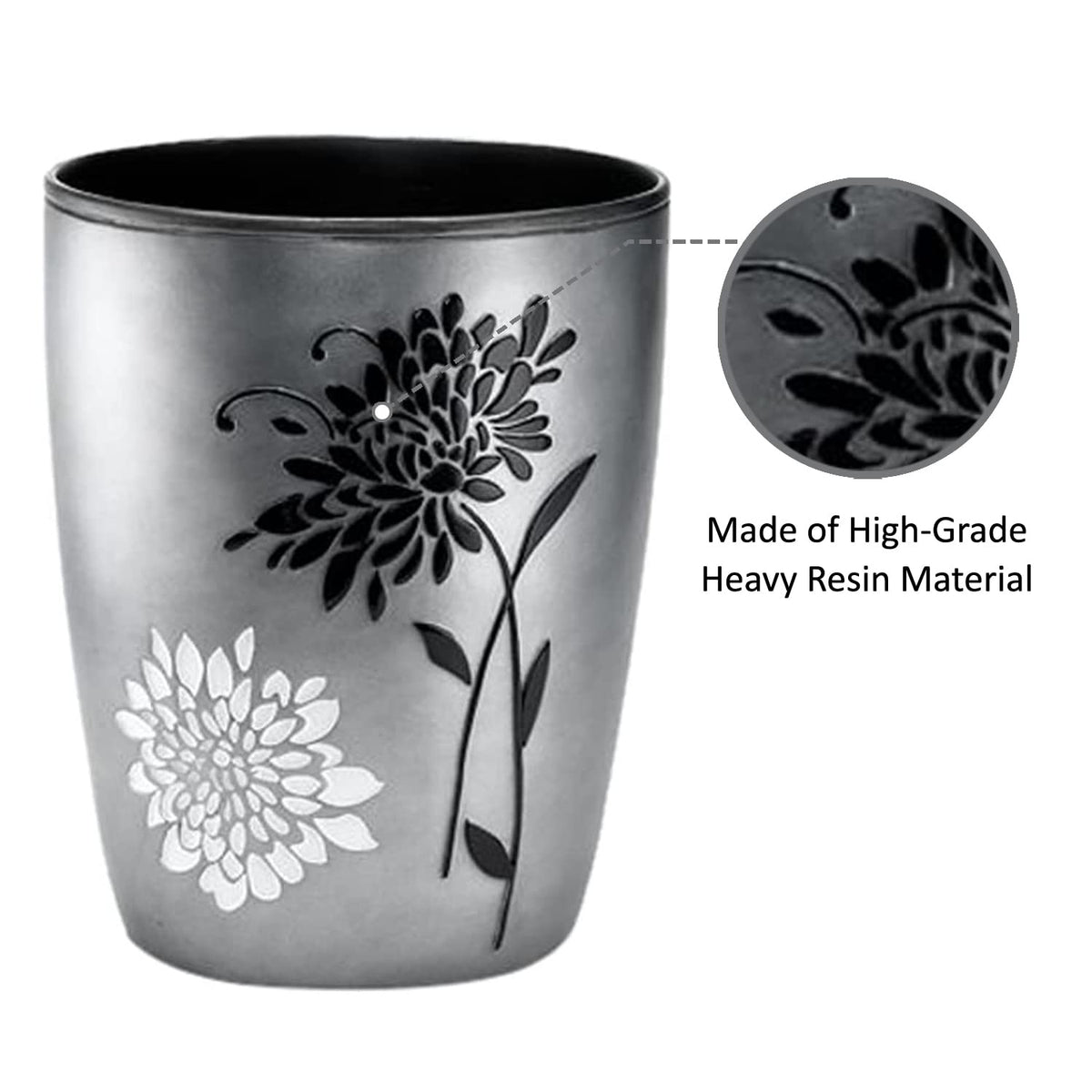 Decorative Trash Can for Bathroom