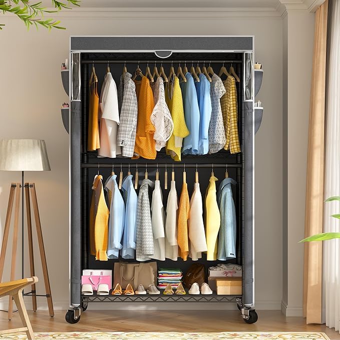 Clothes Rack with Cover (7200 Ounce)