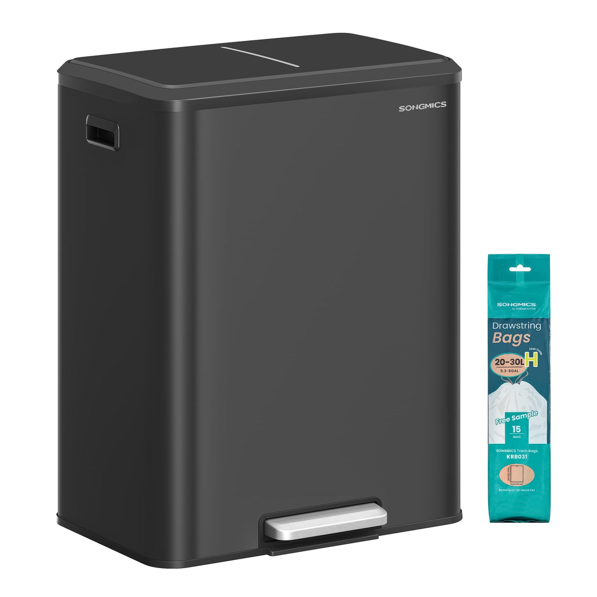 Trash Can 2 x 8 Gallon