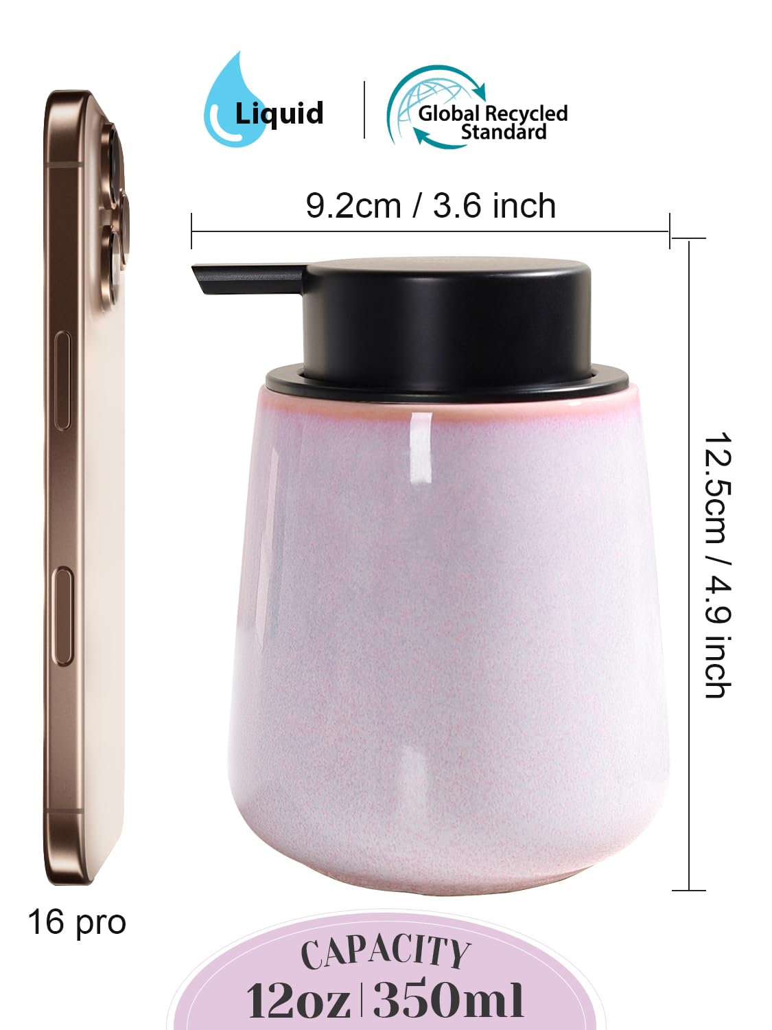 Ceramic Lotion Dispenser