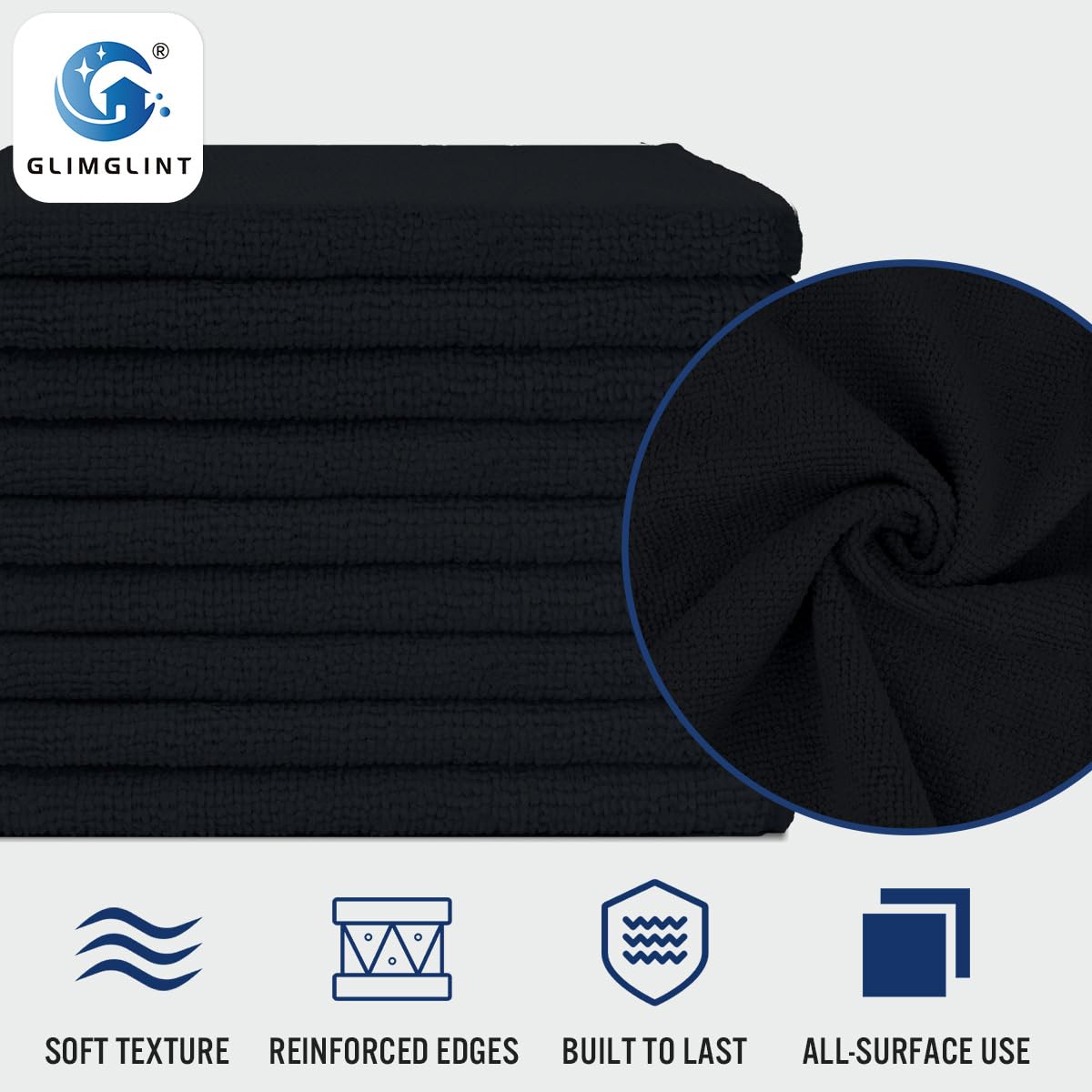 Microfiber Cleaning Cloth (150 Count)