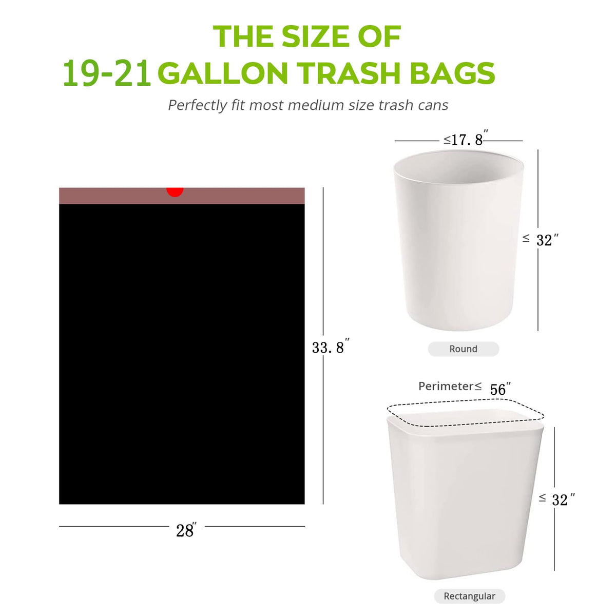 Ultra Thick Large Black 20 (60 Count)
