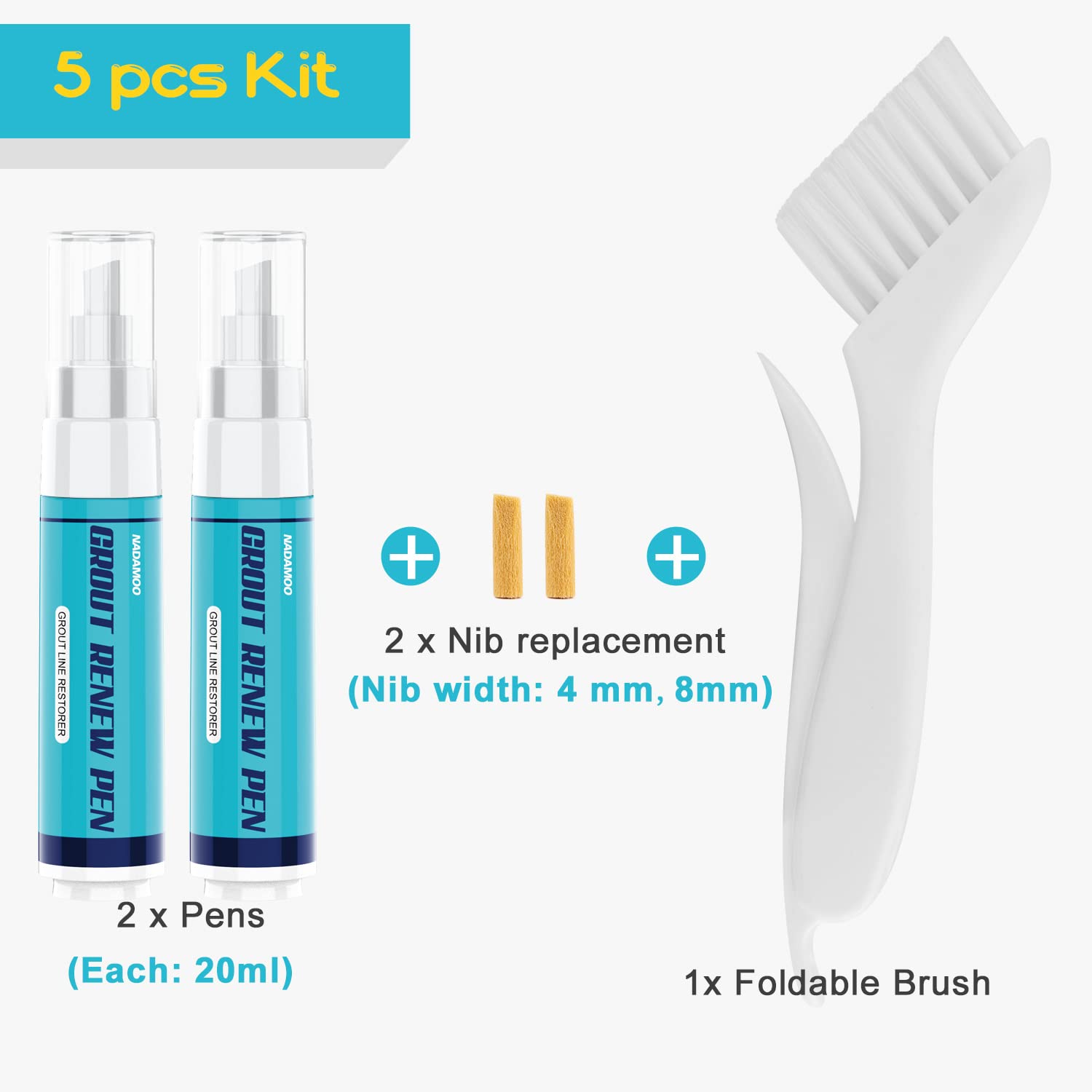 Grout Renew Pen White