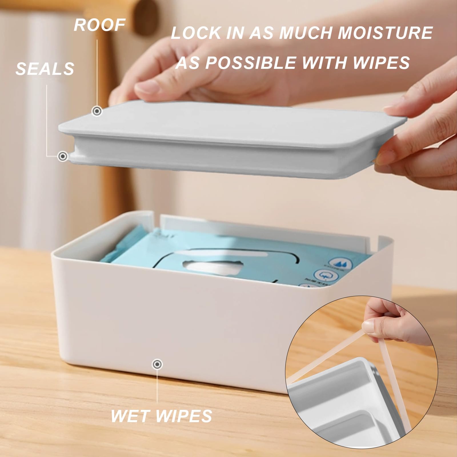 1 Pcs Diaper Wipes Dispenser