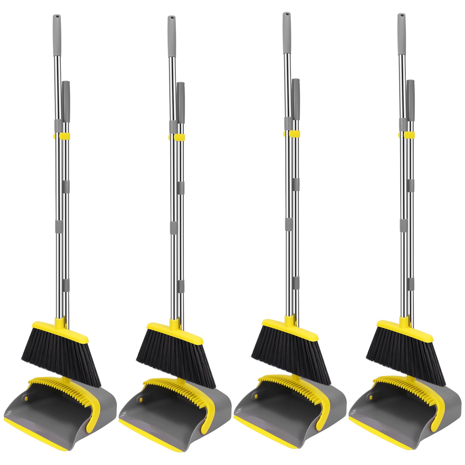 Broom and Dustpan Set (4 Count)