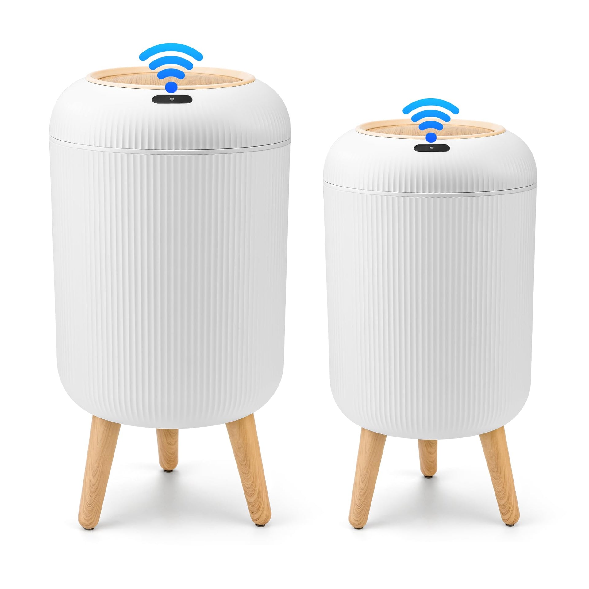 2 Pack Automatic Trash Can 12L (2 Count)