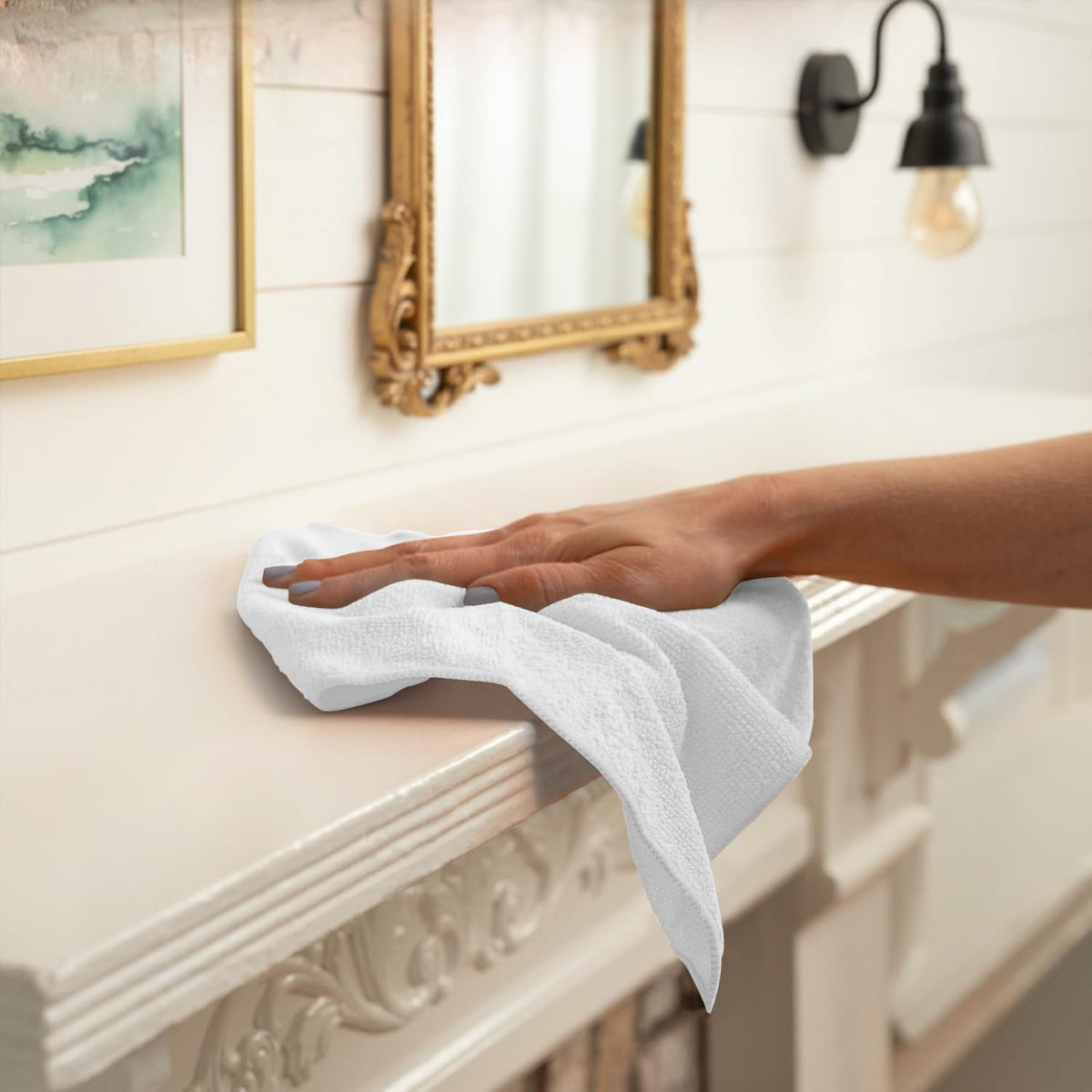 Microfiber Cleaning Cloths (12 Count)