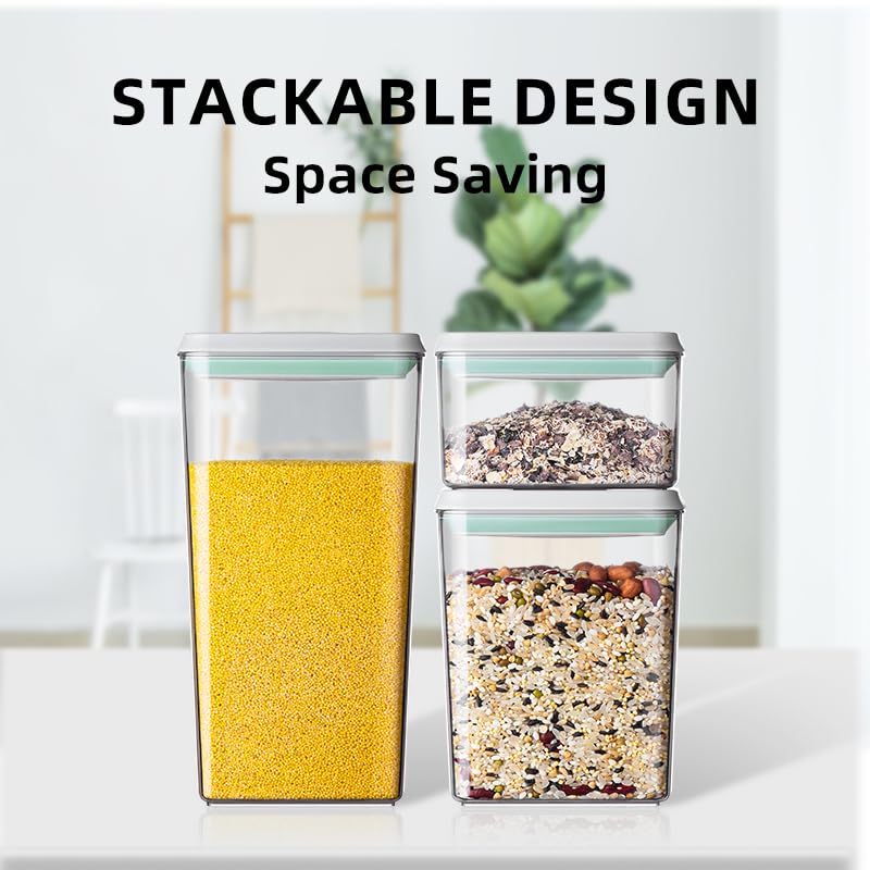 Pop Airtight Food Storage Containers with Lids (3 Count)
