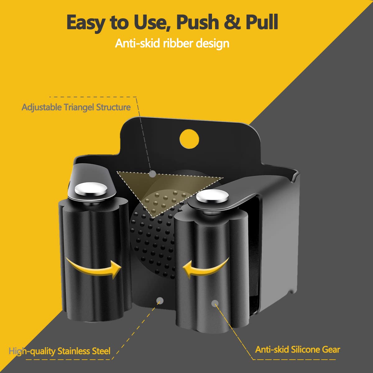 6 Pack Broom Holder (6 Count)