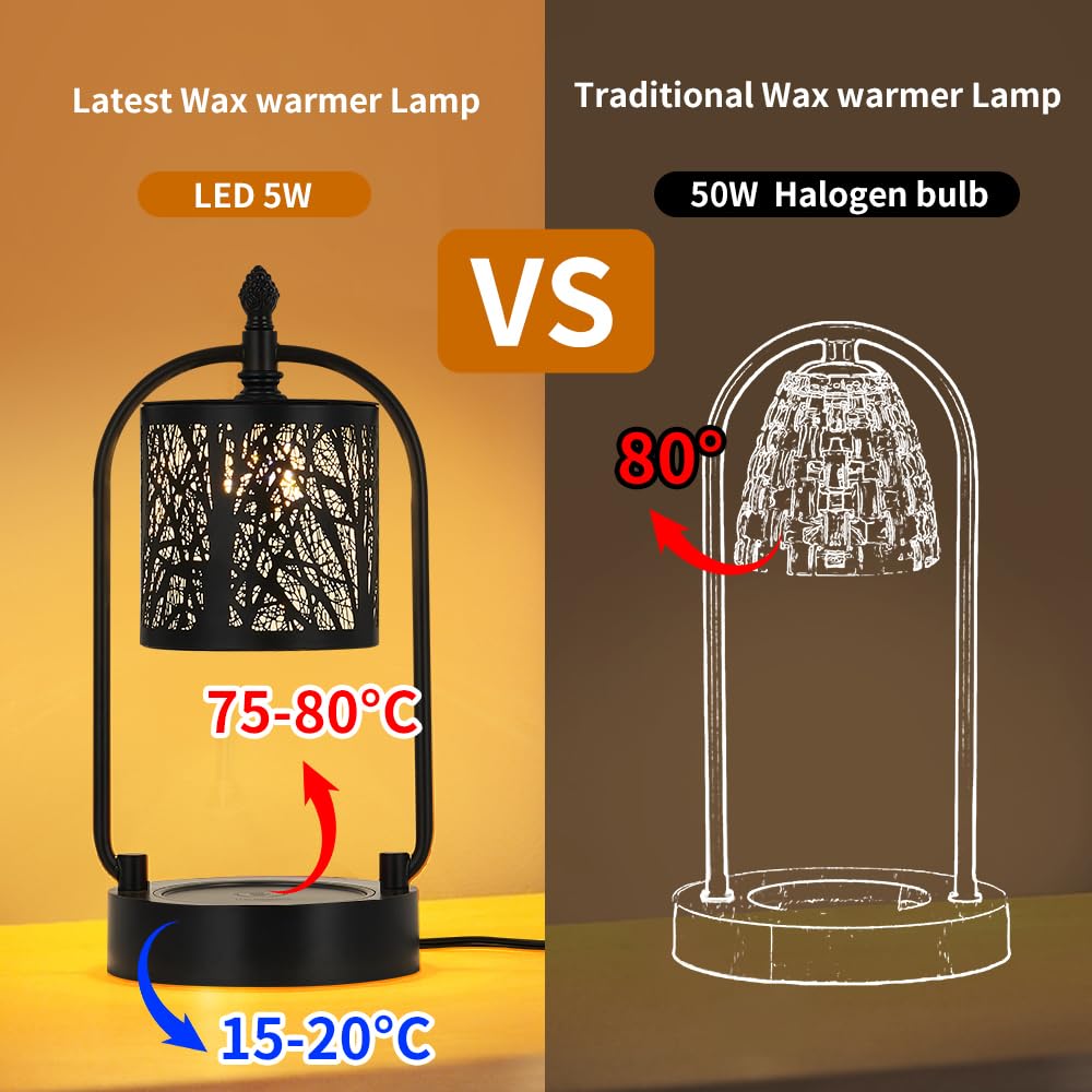 Tree Candle Warmer Lamp