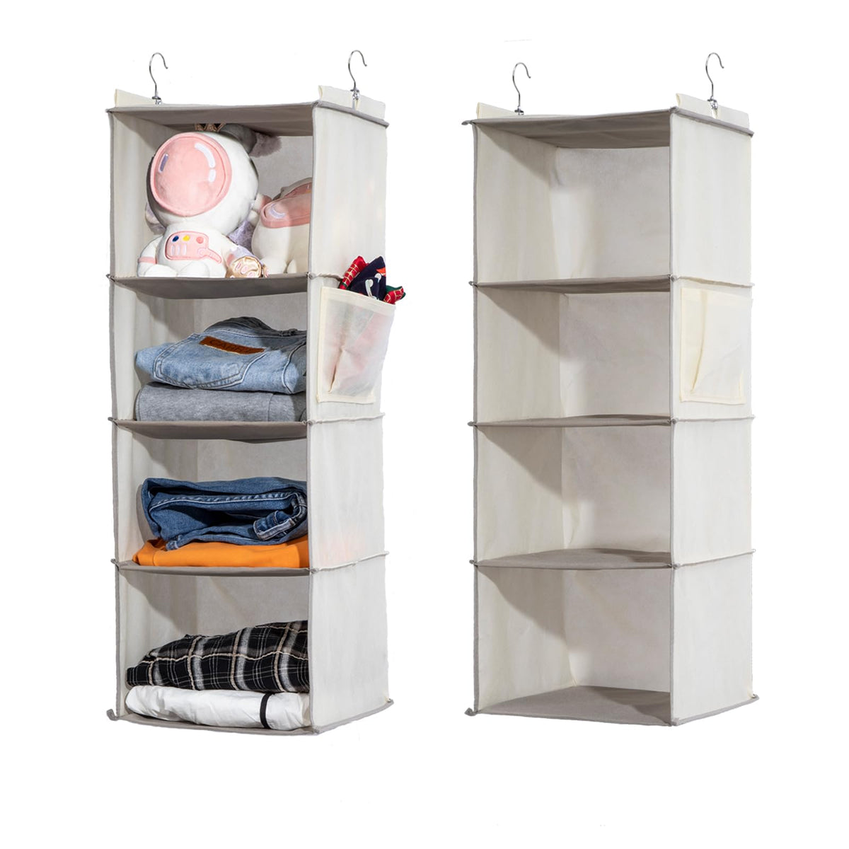 2 Packs Hanging Closet Organizer (2 Count)