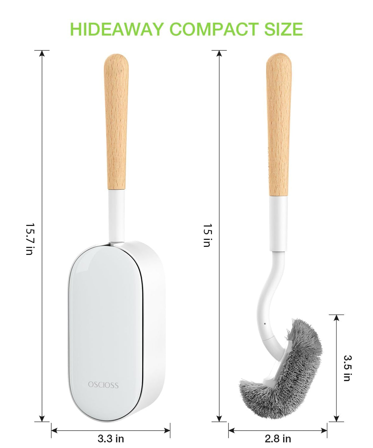 Wooden Toilet Brush