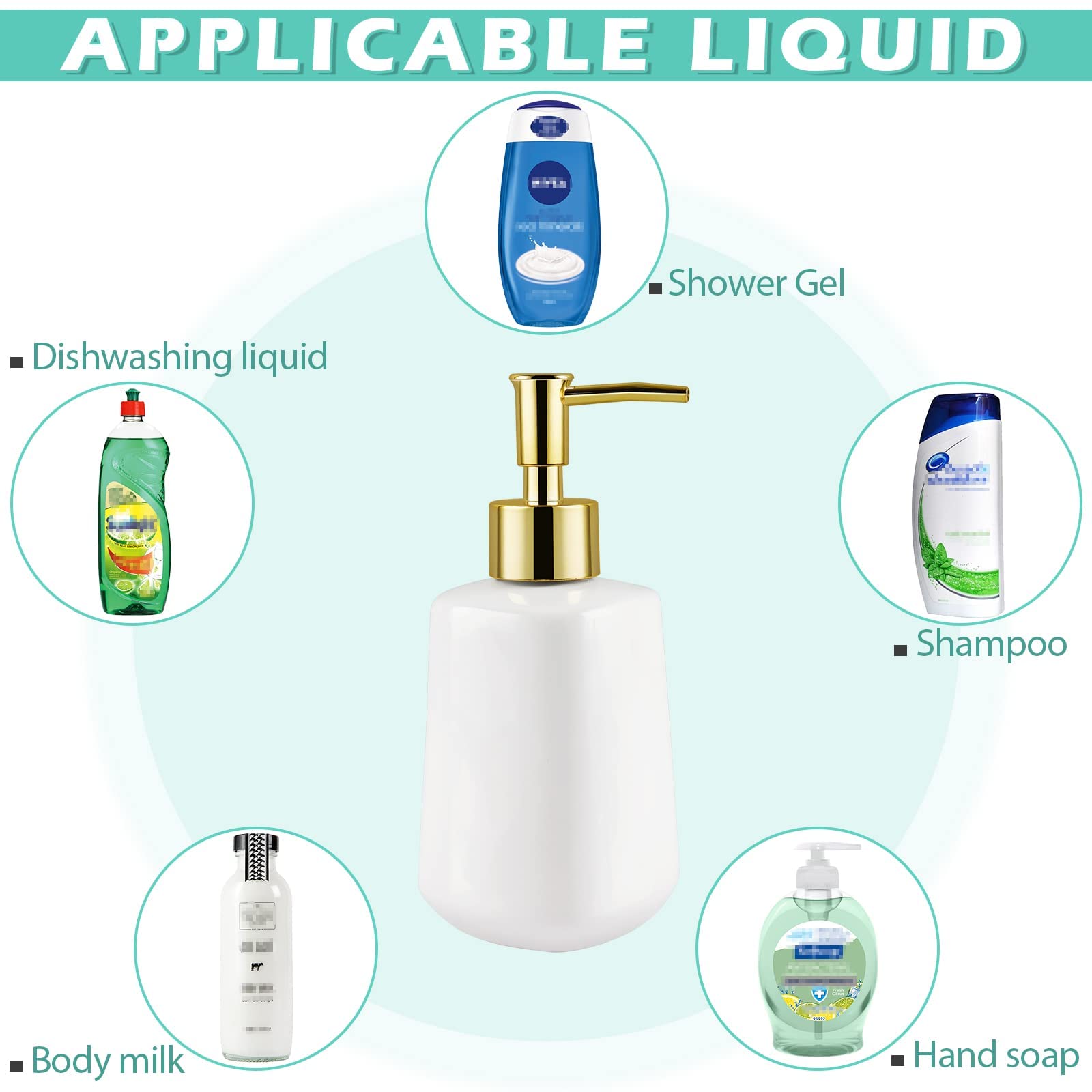 14OZ Dish Soap Dispenser