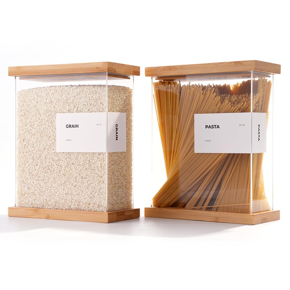 Bamboo Food Dispenser