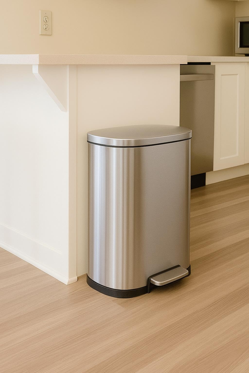 50L 13 Gallon Stainless Steel Step