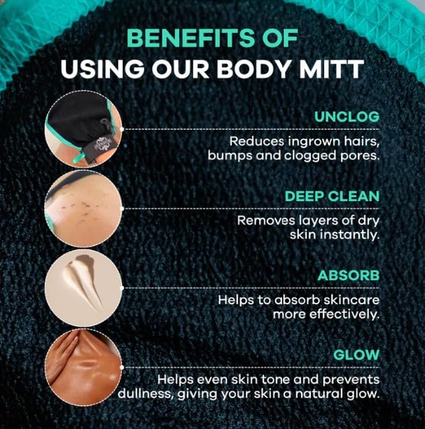 Exfoliating Body Scrubber Glove