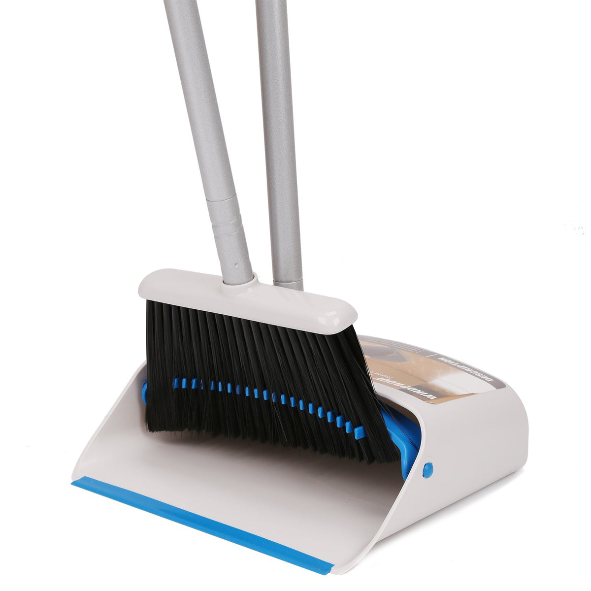 Long Handle Broom and Dustpan Set