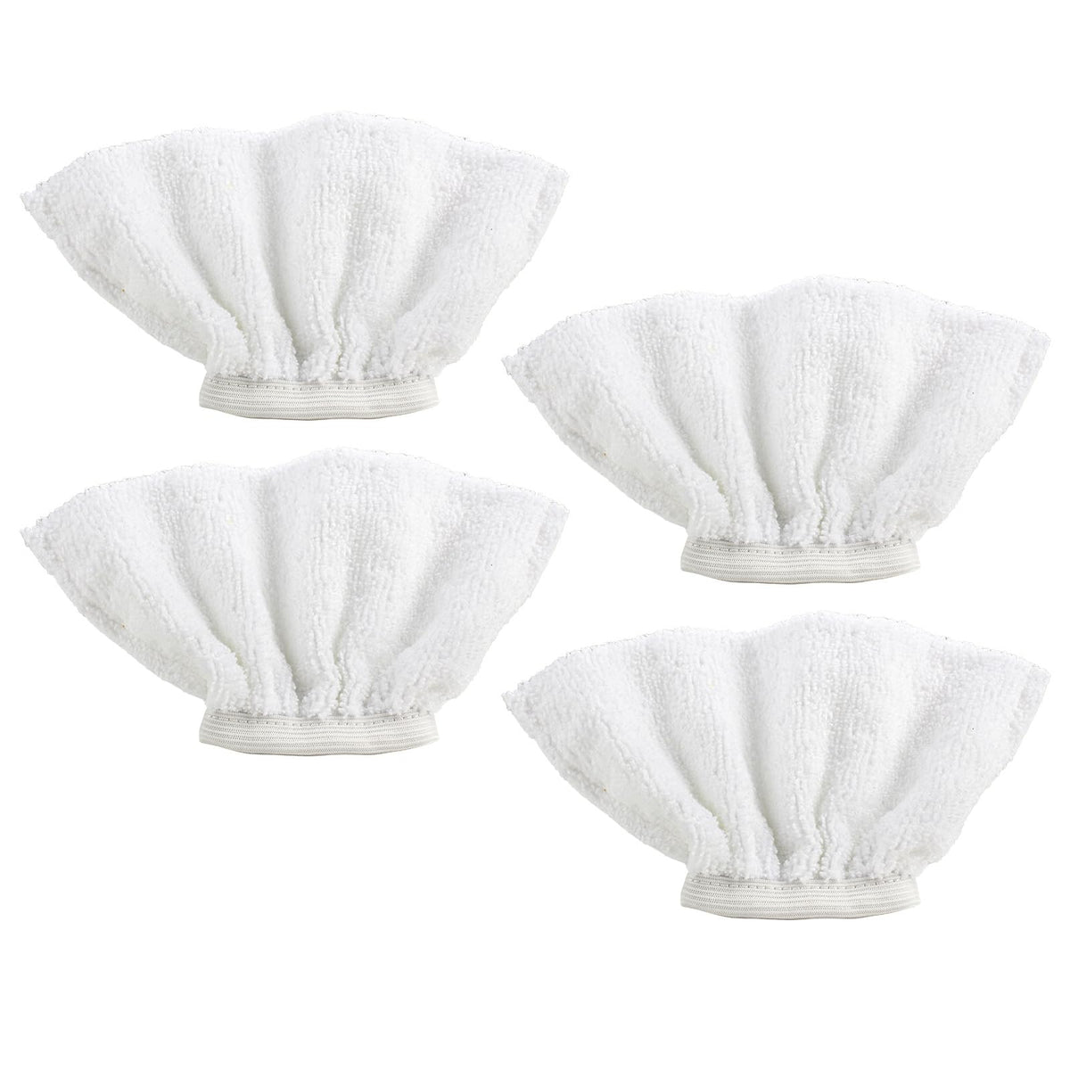 4Pack Microfiber Cloths for Handheld Steam Cleaner Compatible with Bissell Steam Shot