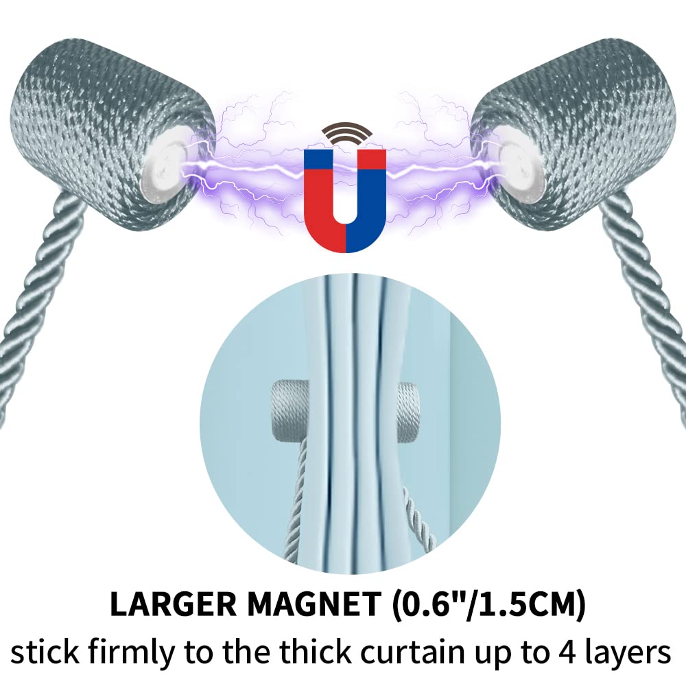 18 Inch Strong Magnetic Curtain Tiebacks