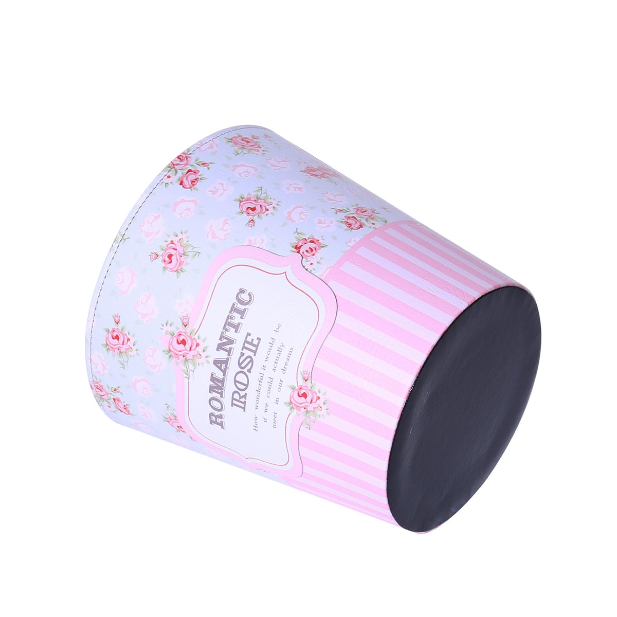 PU Leather Small Trash Can Wastebasket